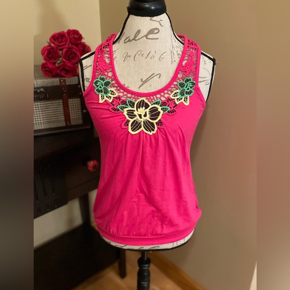 Bright Pink Tank Top
